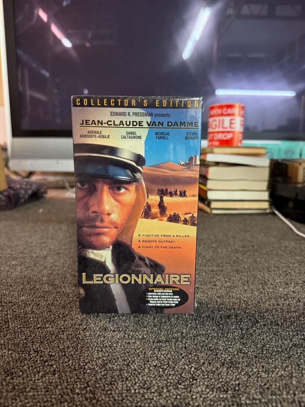 Legionnaire Collector's Edition VHS Tape Jean-Claude Van Damme New Sealed